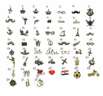 Personalized Leather Keychain with Name & Car Charm