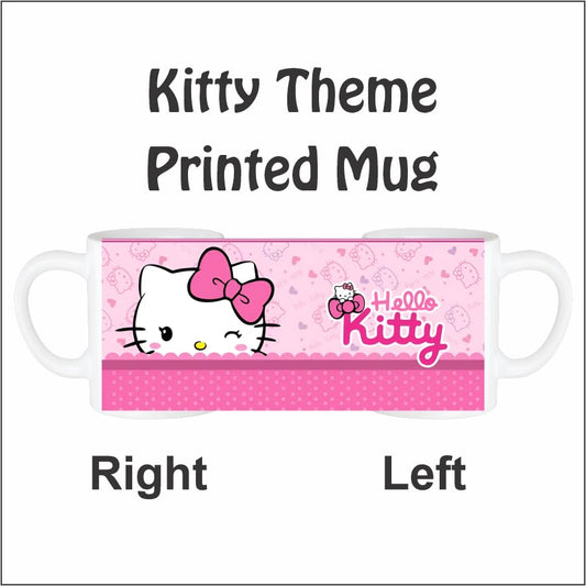 Cute Kitty Ceramic Mug 325ml – Hello Kitty Gift for Kids & Girls